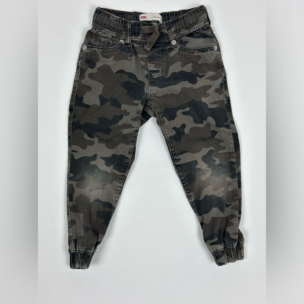 Kids Camo Denim Joggers